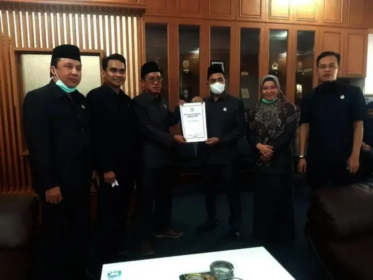 Fraksi PPP Pandeglang Sampaikan Inisiasi Pembentukan Perda Ponpes