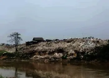 Lima TPS Liar Beroperasi di Pinggir Sungai Cisadane