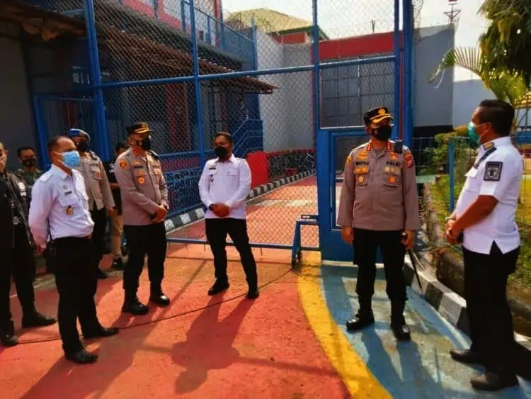 Pascakebakaran Lapas, Kapolres Cek Rutan Kelas 1 Tangerang