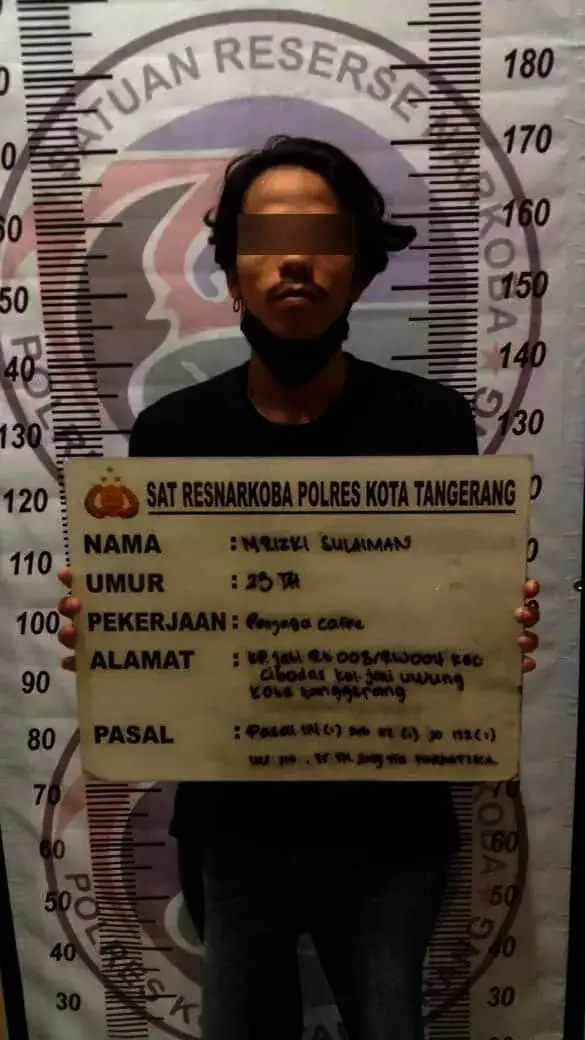 Simpan Sabu di Toko Kosmetil, 3 Orang Ditangkap Satresnarkoba Polresta Tangerang