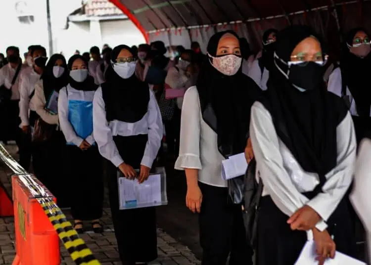 Potret Ketatnya Prokes di Tes SKD CPNS Kota Tangerang