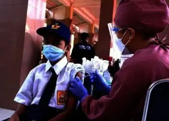 Ribuan Pelajar SMP di Kota Tangerang Divaksin Covid-19