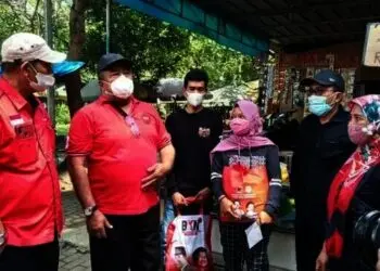 Bang Doel bersama Ketua DPRD Kota Tangerang Temui 'Puan Maharani' di Danau Cipondoh