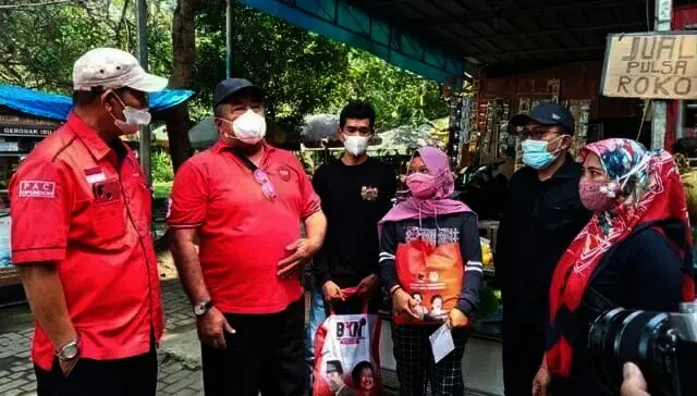 Bang Doel bersama Ketua DPRD Kota Tangerang Temui 'Puan Maharani' di Danau Cipondoh
