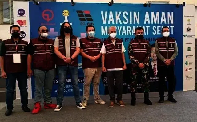 HIPMI Kota Tangerang Gelar Vaksinasi, Kajati Banten: Mendukung Program Pemerintah
