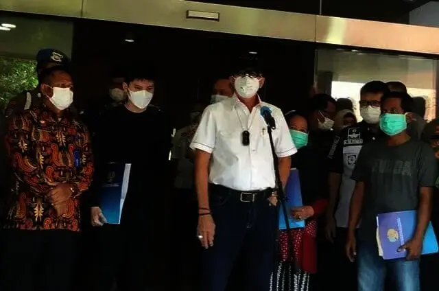 Jenguk Napi di RSUD Kab Tangerang, Menkum HAM: Kondisinya Masih Mengkhawatirkan
