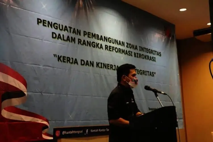 BPN Tangsel Perkuat Pembangunan Zona Integritas