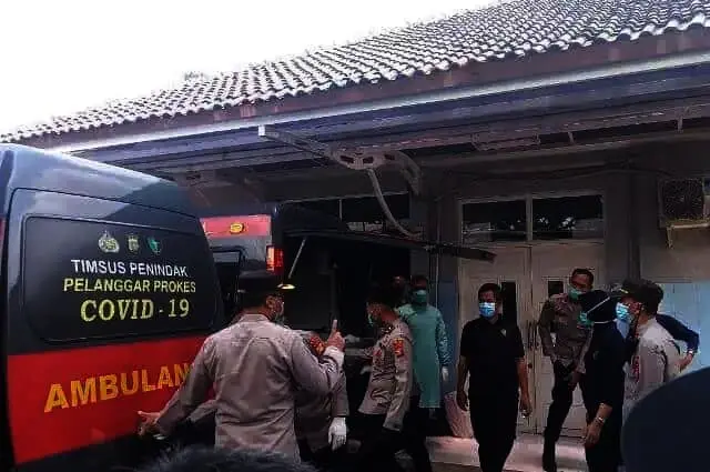 Jenazah Napi Korban Kebakaran di Lapas Kelas 1 Tangerang Dibawa ke RS Polri
