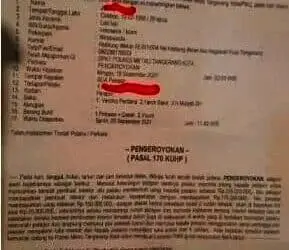 Dugaan Pengeroyokan, Oknum Anggota DPRD Kota Tangerang Dilaporkan ke Polisi