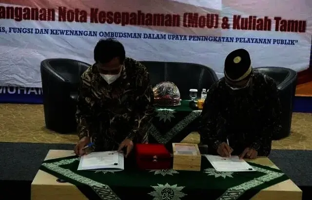 Cegah Maladministrasi, UMT dan Ombudsman Jalin Kerja Sama
