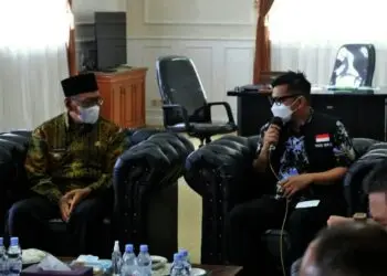 Lirik Talas Beneng, Wabup Banyu Asin Temui Wabup Pandeglang