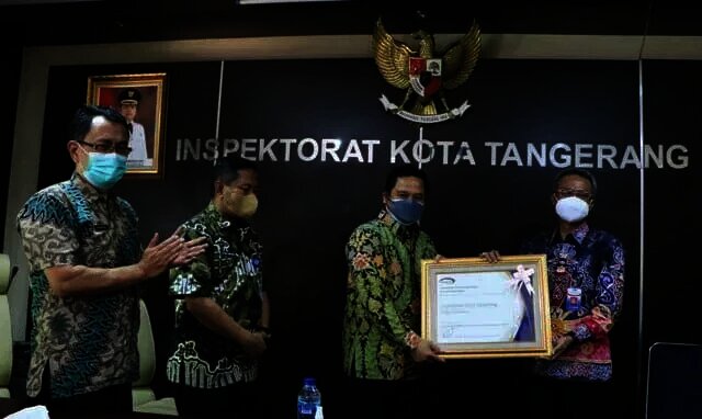 Pemkot Tangerang Raih Penghargaan Kapabilitas APIP Level 3