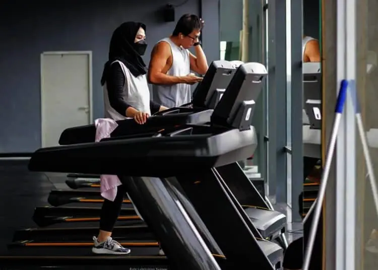 Potret Fitness Centre di Kota Tangerang Kembali Beroperasi
