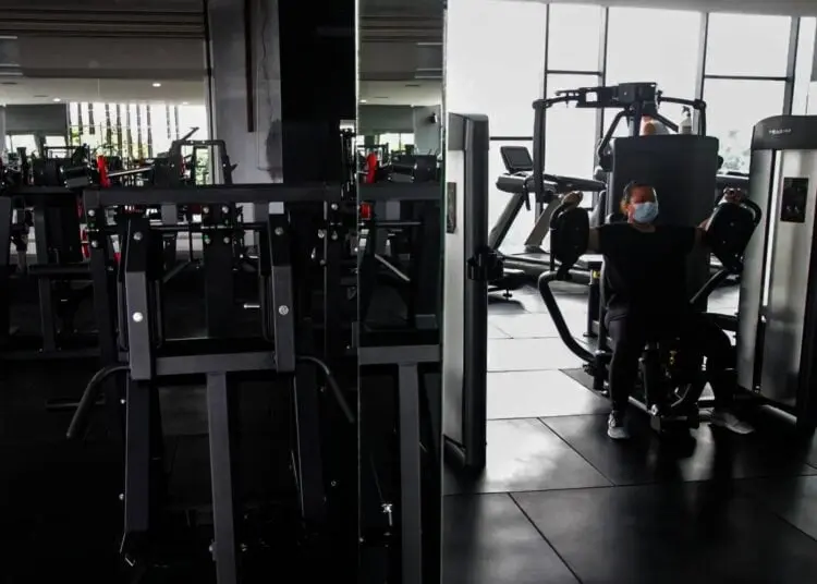 Potret Fitness Centre di Kota Tangerang Kembali Beroperasi