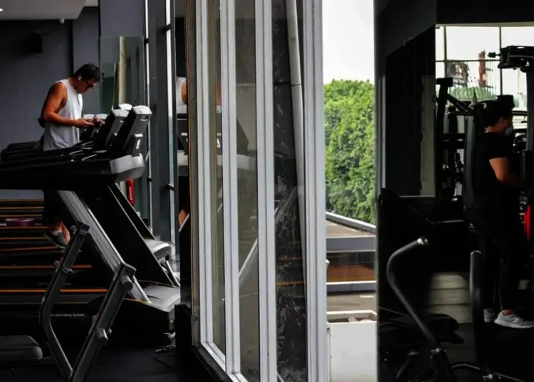 Potret Fitness Centre di Kota Tangerang Kembali Beroperasi