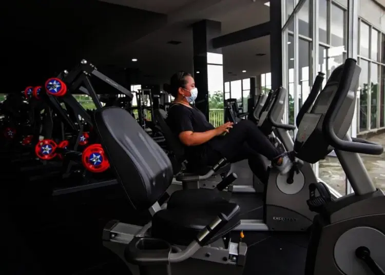 Potret Fitness Centre di Kota Tangerang Kembali Beroperasi