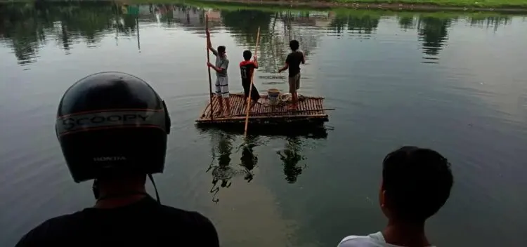 Pria Tenggelam Saat Mencari Keong di Danau Kedaton