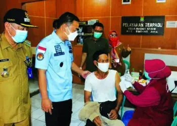 Wabup dan Sekda Blusukan Pantau Pilkades di Kabupaten Tangerang
