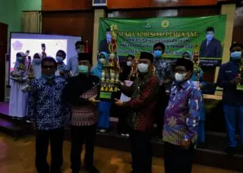 Tangsel Juara Umum Kompetisi Sains Madrasah Tingkat Banten