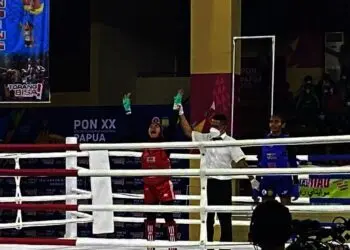 Breaking News ! Banten Raih Medali Emas Pertama Lewat Muaythai