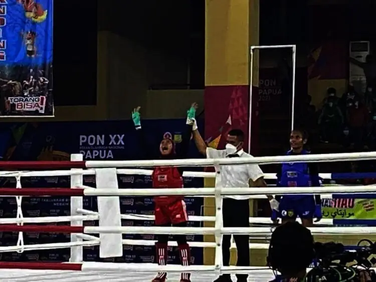 Breaking News ! Banten Raih Medali Emas Pertama Lewat Muaythai