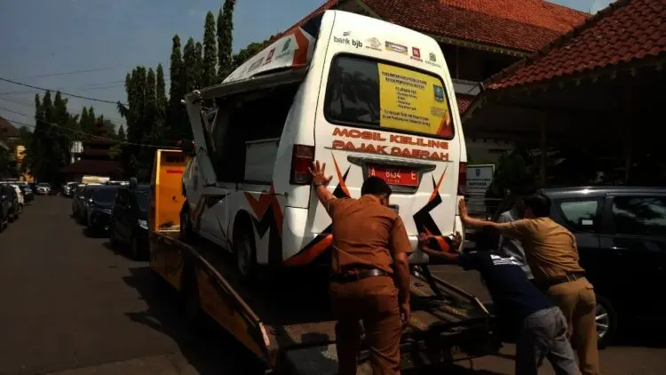 Ringsek, Mobil Pelayanan Keliling Pajak Daerah Milik Pemkab Serang Tak Dapat Digunakan