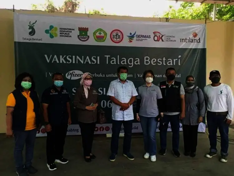 Dukung Herd Immunity, Intiland dan Pemkab Tangerang Gelar Vaksinasi Massal
