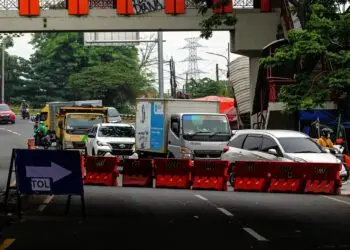 Potret Rekayasa Lalu lintas di Jalan Daan Mogot Tanah Tinggi