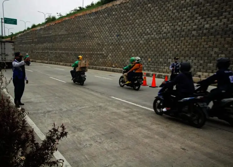 Potret Rekayasa Lalu lintas di Jalan Daan Mogot Tanah Tinggi