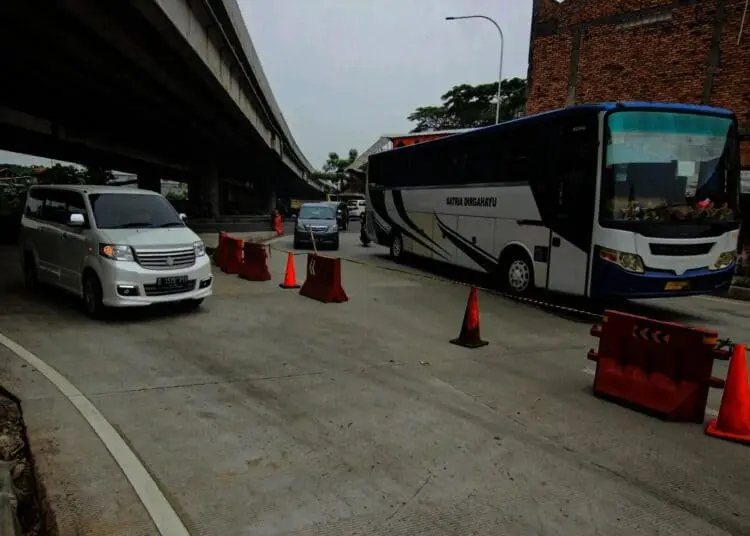 Potret Rekayasa Lalu lintas di Jalan Daan Mogot Tanah Tinggi