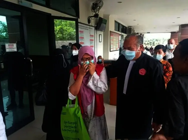 Terdakwa Agus Menyesal “Seret” Lia ke Persidangan