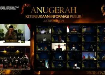 Wujudkan Keterbukaan Informasi Publik, Kemendag Terima Penghargaan “Badan Publik Informatif” Tahun 2021