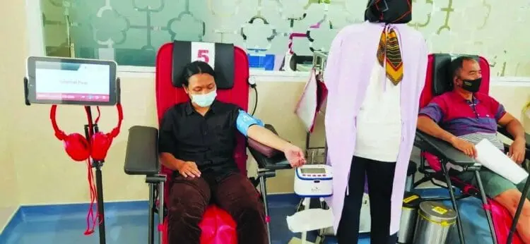 Peringati HUT ke-32 Tahun, Himata Gelar Donor Darah