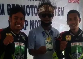 Bermotor Banten Masuk Babak Final Nomor Beregu