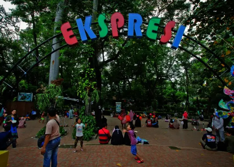 Potret Taman Tematik di Kota Tangerang Kembali Dibuka
