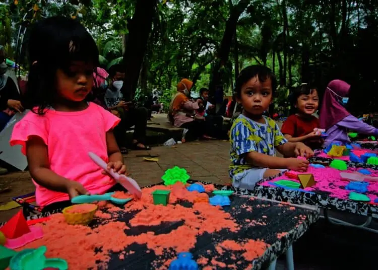Potret Taman Tematik di Kota Tangerang Kembali Dibuka