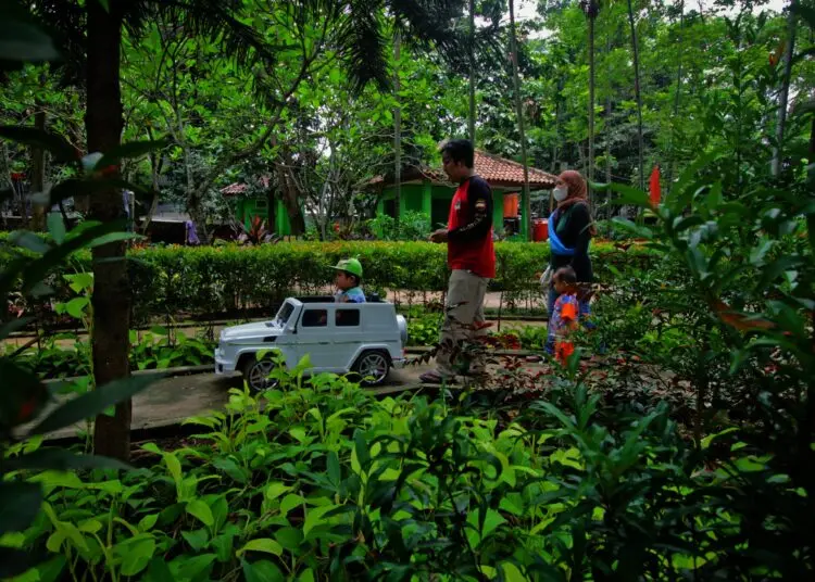 Potret Taman Tematik di Kota Tangerang Kembali Dibuka