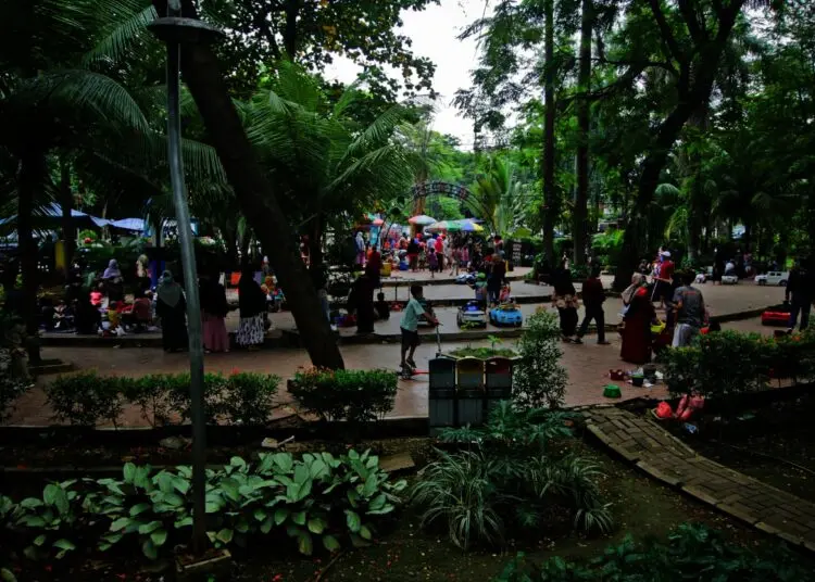 Potret Taman Tematik di Kota Tangerang Kembali Dibuka