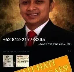 Waspada! Penipuan Mengatasnamakan Wakil Bupati Pandeglang Tanto Warsono Arban