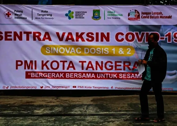 Potret PMI Kota Tangerang Gelar Vaksinasi untuk Masyarakat Umum