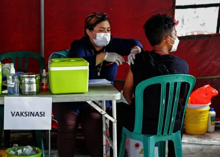 Potret PMI Kota Tangerang Gelar Vaksinasi untuk Masyarakat Umum