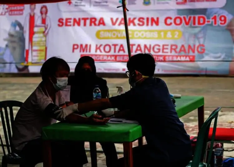 Potret PMI Kota Tangerang Gelar Vaksinasi untuk Masyarakat Umum