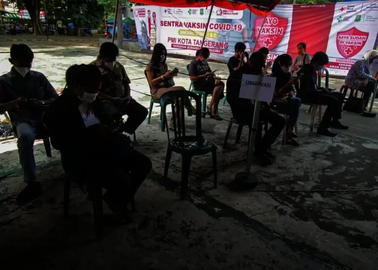 Potret PMI Kota Tangerang Gelar Vaksinasi untuk Masyarakat Umum