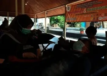 UUD PMI Krisis Stok, Pokja Wartawan Lebak Gelar Donor Darah