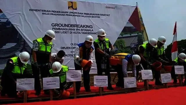 Instalasi Pengolahan Air Berkapasitas 500 Liter/Detik Dibangun di Neglasari