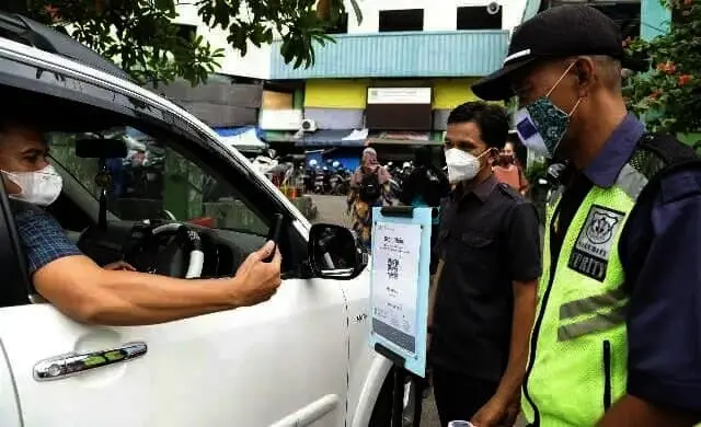 Dua Pasar Tradisional di Kota Tangerang Mulai Aplikasikan PeduliLindungi