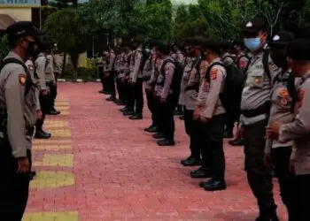 Bantu Amankan Pilkades Serentak, Polres Lebak Kirim 175 Personel ke Kab Tangerang