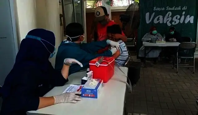 Gandeng RSIA, BIN Daerah Banten Gelar Vaksinasi Lanjutan