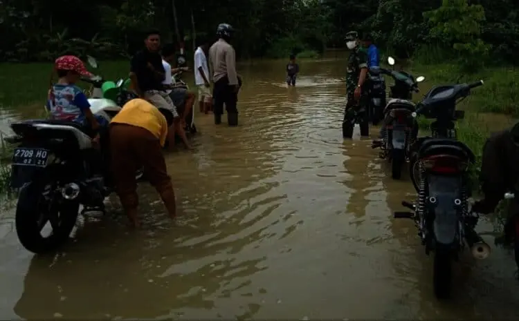 Sepanjang Jalur Surianeun – Patia dan Ciawi – Babakan Keusik Tergenang Air