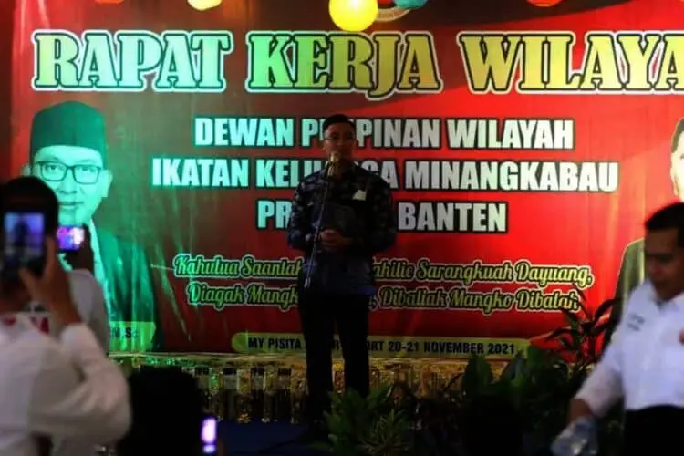 Wagub Andika : Keluarga Besar Minang Diharapkan Berkontribusi dalam Pembangunan Banten
